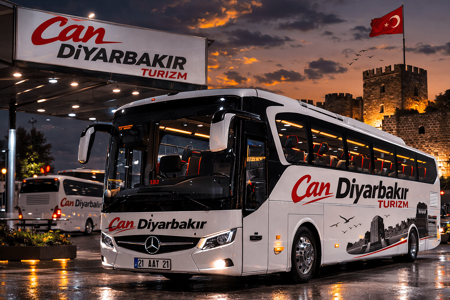 Can Diyarbakır Turizm | Sefer, Güzergâhlar ve İletişim Rehberi