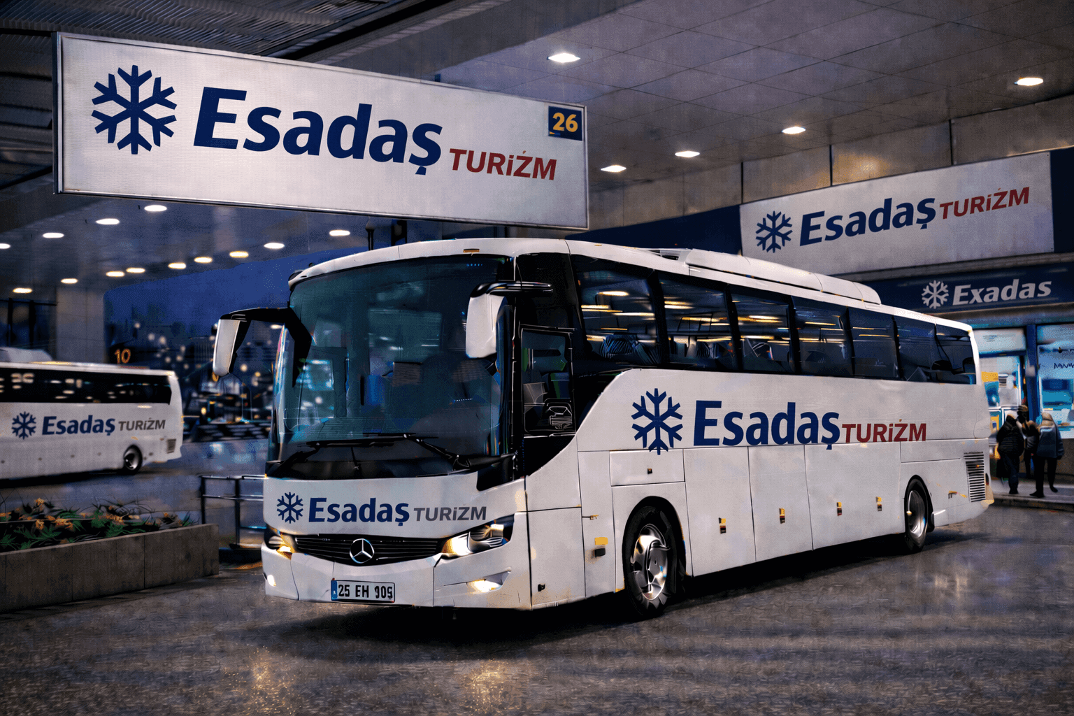 Esadaş Turizm | İletişim, Sefer ve Güzergâh Rehberi