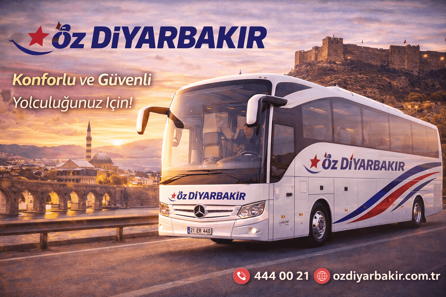 Öz Diyarbakır | İletişim, Sefer Bilgileri ve Güzergâh Rehberi